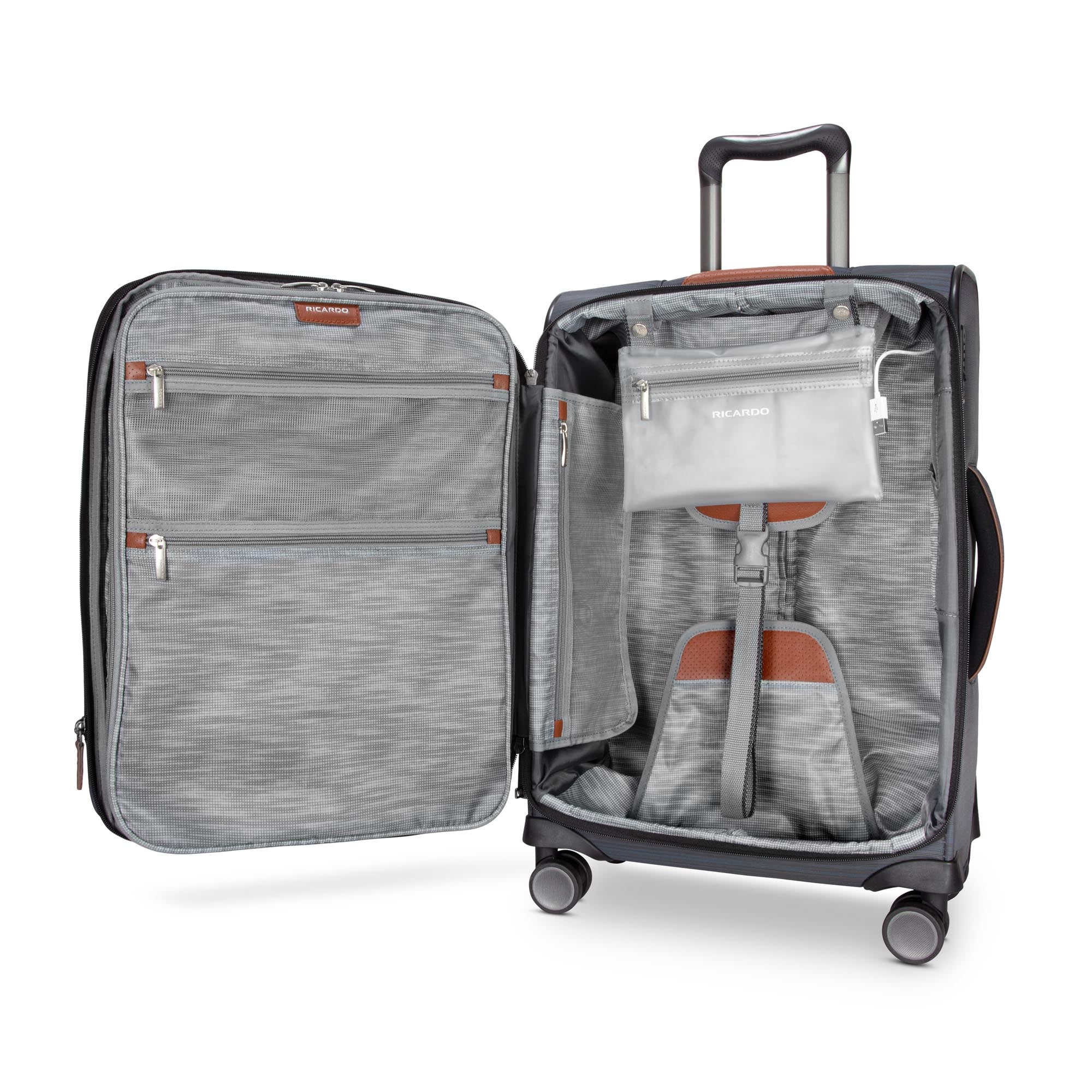 Montecito 2.0 SS. 59cm Expandable Spinner - Grey